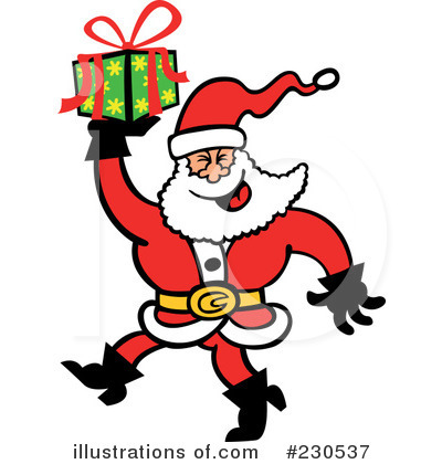 Royalty-Free (RF) Santa Clipart Illustration by Zooco - Stock Sample #230537