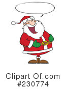Santa Clipart #230774 by Hit Toon