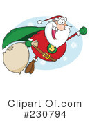 Santa Clipart #230794 by Hit Toon