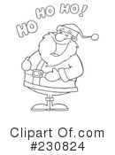 Santa Clipart #230824 by Hit Toon