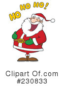 Santa Clipart #230833 by Hit Toon