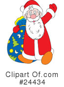 Santa Clipart #24434 by Alex Bannykh