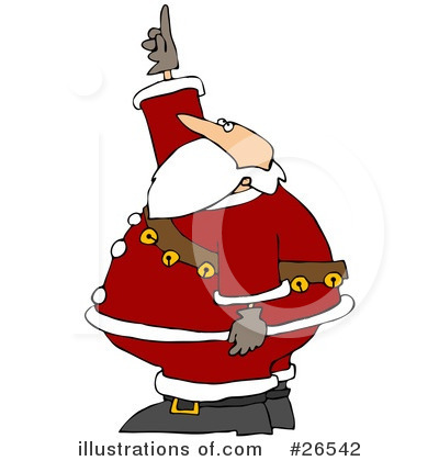 Royalty-Free (RF) Santa Clipart Illustration by djart - Stock Sample #26542