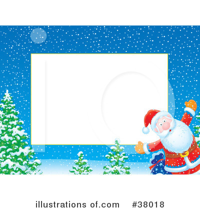 Royalty-Free (RF) Santa Clipart Illustration by Alex Bannykh - Stock Sample #38018