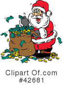 Santa Clipart #42681 by Dennis Holmes Designs