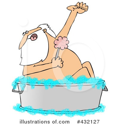 Bathing Clipart #432127 by djart