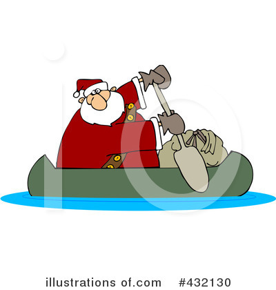 Royalty-Free (RF) Santa Clipart Illustration by djart - Stock Sample #432130