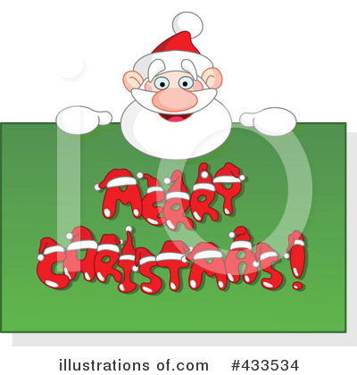 Royalty-Free (RF) Santa Clipart Illustration by yayayoyo - Stock Sample #433534