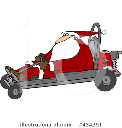 Royalty-Free (RF) Santa Clipart Illustration by djart - Stock Sample #434251