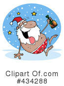Santa Clipart #434288 by Hit Toon