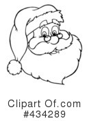 Santa Clipart #434289 by Hit Toon