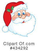 Santa Clipart #434292 by Hit Toon