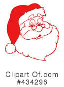 Santa Clipart #434296 by Hit Toon