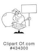 Santa Clipart #434300 by Hit Toon