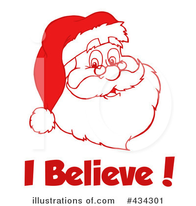 Royalty-Free (RF) Santa Clipart Illustration by Hit Toon - Stock Sample #434301
