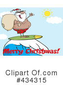 Santa Clipart #434315 by Hit Toon