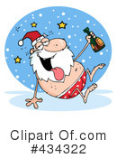 Santa Clipart #434322 by Hit Toon