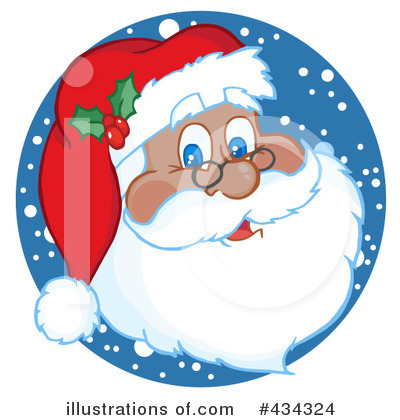 Royalty-Free (RF) Santa Clipart Illustration by Hit Toon - Stock Sample #434324