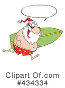 Santa Clipart #434334 by Hit Toon