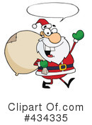 Santa Clipart #434335 by Hit Toon