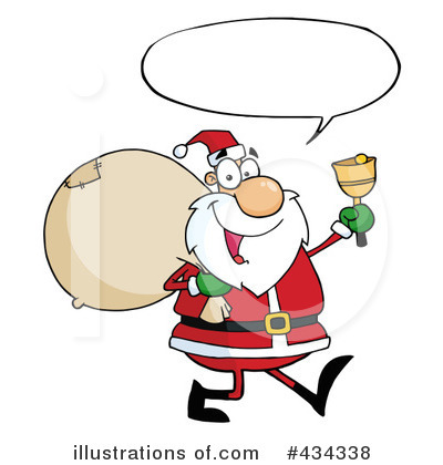 Royalty-Free (RF) Santa Clipart Illustration by Hit Toon - Stock Sample #434338