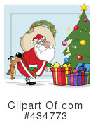 Santa Clipart #434773 by Hit Toon