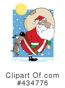 Santa Clipart #434776 by Hit Toon