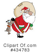 Santa Clipart #434783 by Hit Toon