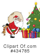 Santa Clipart #434785 by Hit Toon