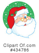 Santa Clipart #434786 by Hit Toon