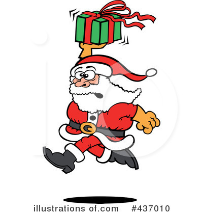 Royalty-Free (RF) Santa Clipart Illustration by Zooco - Stock Sample #437010