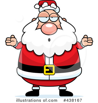 Royalty-Free (RF) Santa Clipart Illustration by Cory Thoman - Stock Sample #438167