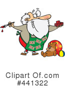 Santa Clipart #441322 by toonaday