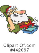 Santa Clipart #442067 by toonaday