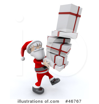 Santa Clipart #46767 by KJ Pargeter