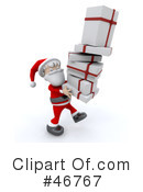 Santa Clipart #46767 by KJ Pargeter
