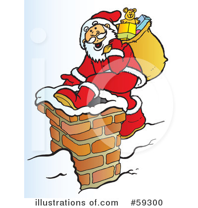 Santa Clipart #59300 by Snowy