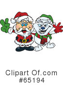 Santa Clipart #65194 by Dennis Holmes Designs