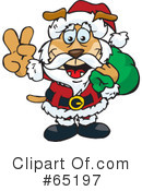 Santa Clipart #65197 by Dennis Holmes Designs