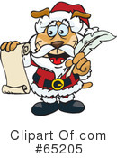 Santa Clipart #65205 by Dennis Holmes Designs