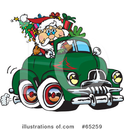 Santa Clipart #65259 by Dennis Holmes Designs