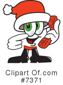 Santa Clipart #7371 by Mascot Junction