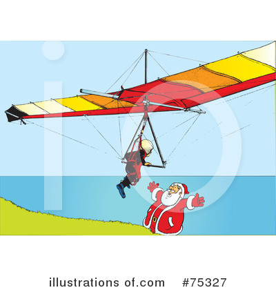 Royalty-Free (RF) Santa Clipart Illustration by Snowy - Stock Sample #75327