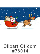 Santa Clipart #76014 by Hit Toon