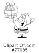 Santa Clipart #77085 by Hit Toon