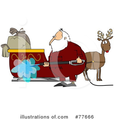 Reindeer Clipart #77666 by djart