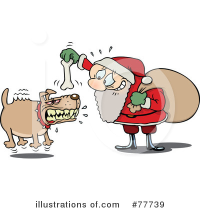 Royalty-Free (RF) Santa Clipart Illustration by gnurf - Stock Sample #77739