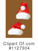 Santa Hat Clipart #1127304 by Vector Tradition SM