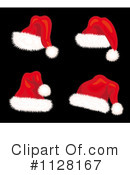Santa Hat Clipart #1128167 by Vector Tradition SM