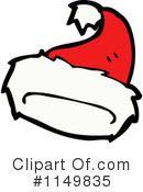 Santa Hat Clipart #1149835 by lineartestpilot